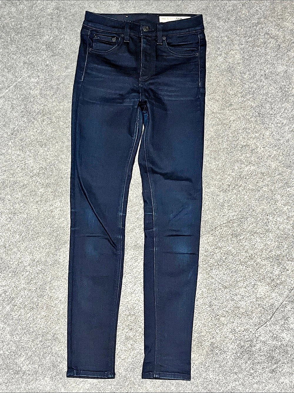 rag & bone High Rise Ankle Skinny Jeans